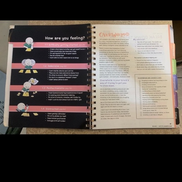 New! The Anti-Planner: How to Get Sht Done When You Don't Feel Like It* - Picture 3 of 7